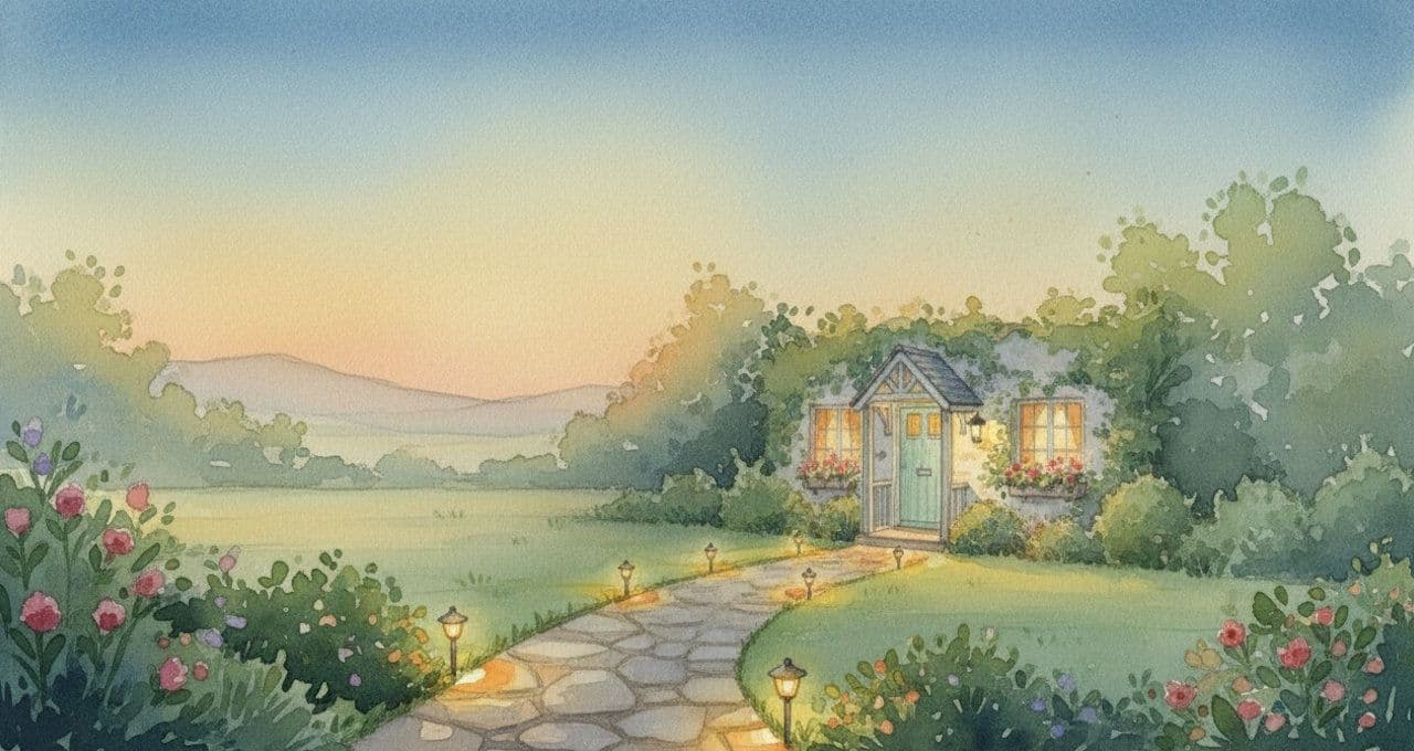 Warmly Light the Arrival Path