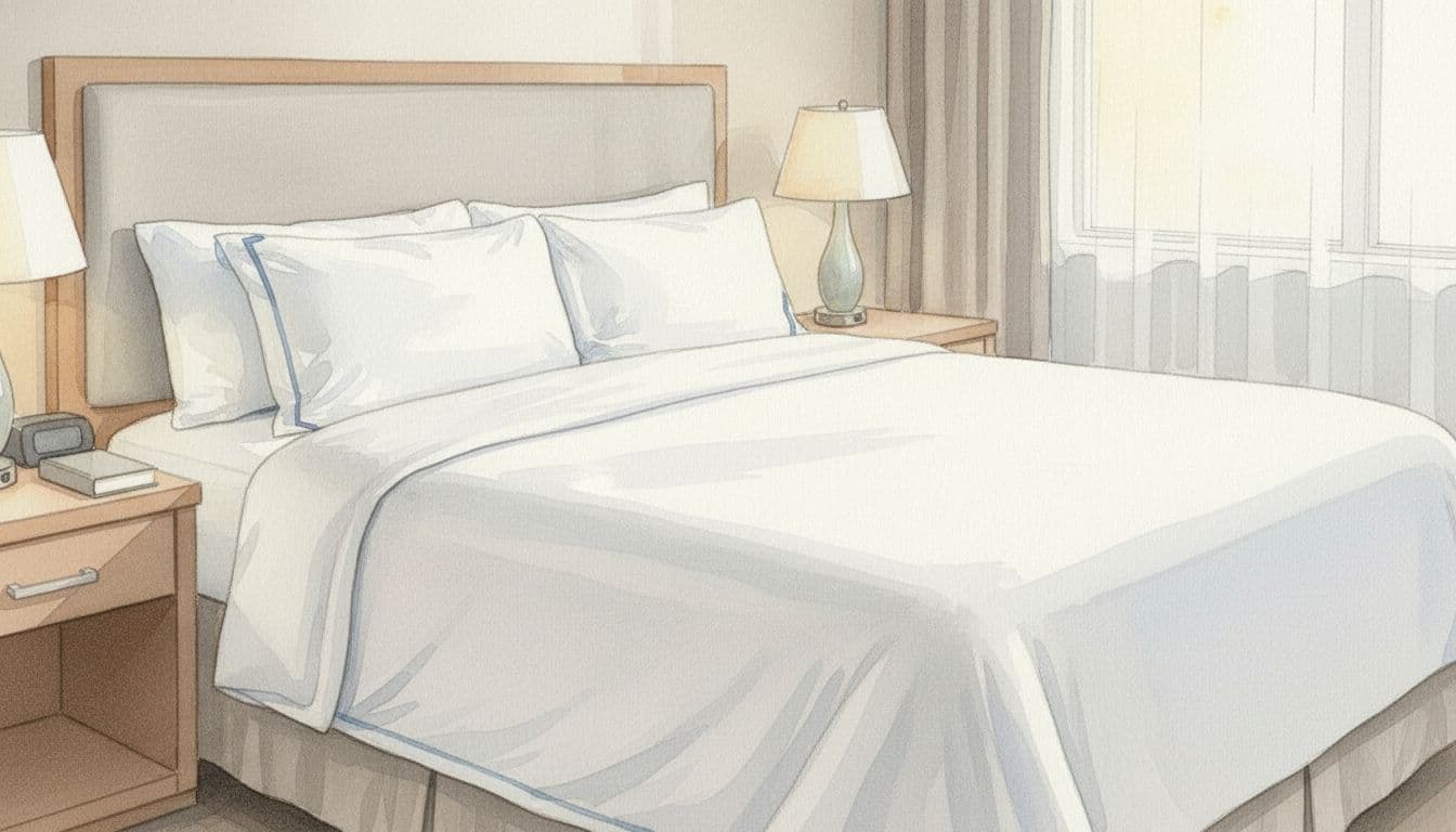 Upgrade to a Comfortable Mattress and Plush Pillows