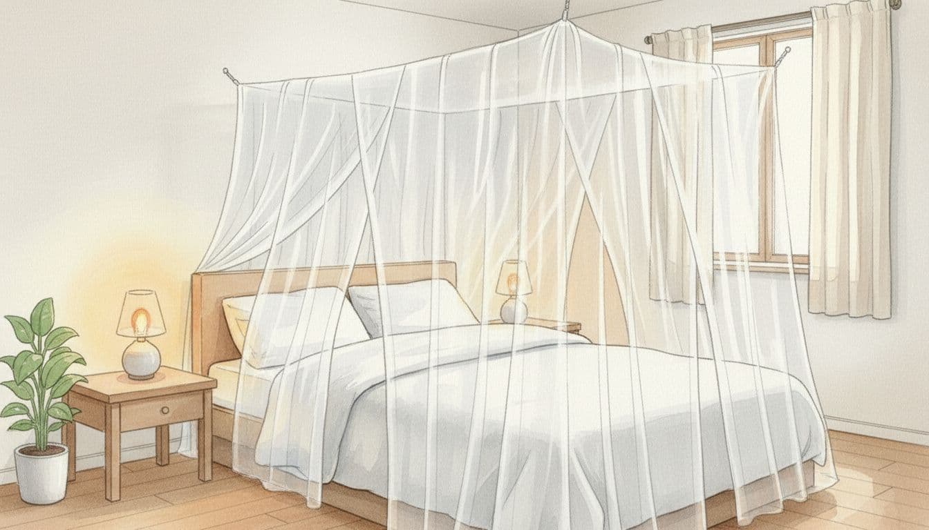 Mosquito Net or Repellent